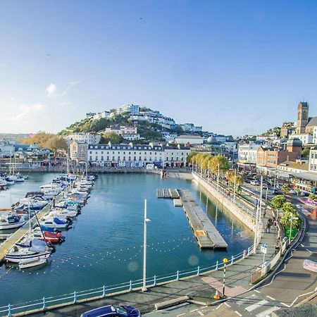 Elegant Fresh Spacious Two Bed Apartment - Juliet Balcony - Sea, Marina, Harbour Views, English Riviera Clock Tower Torquay Zewnętrze zdjęcie